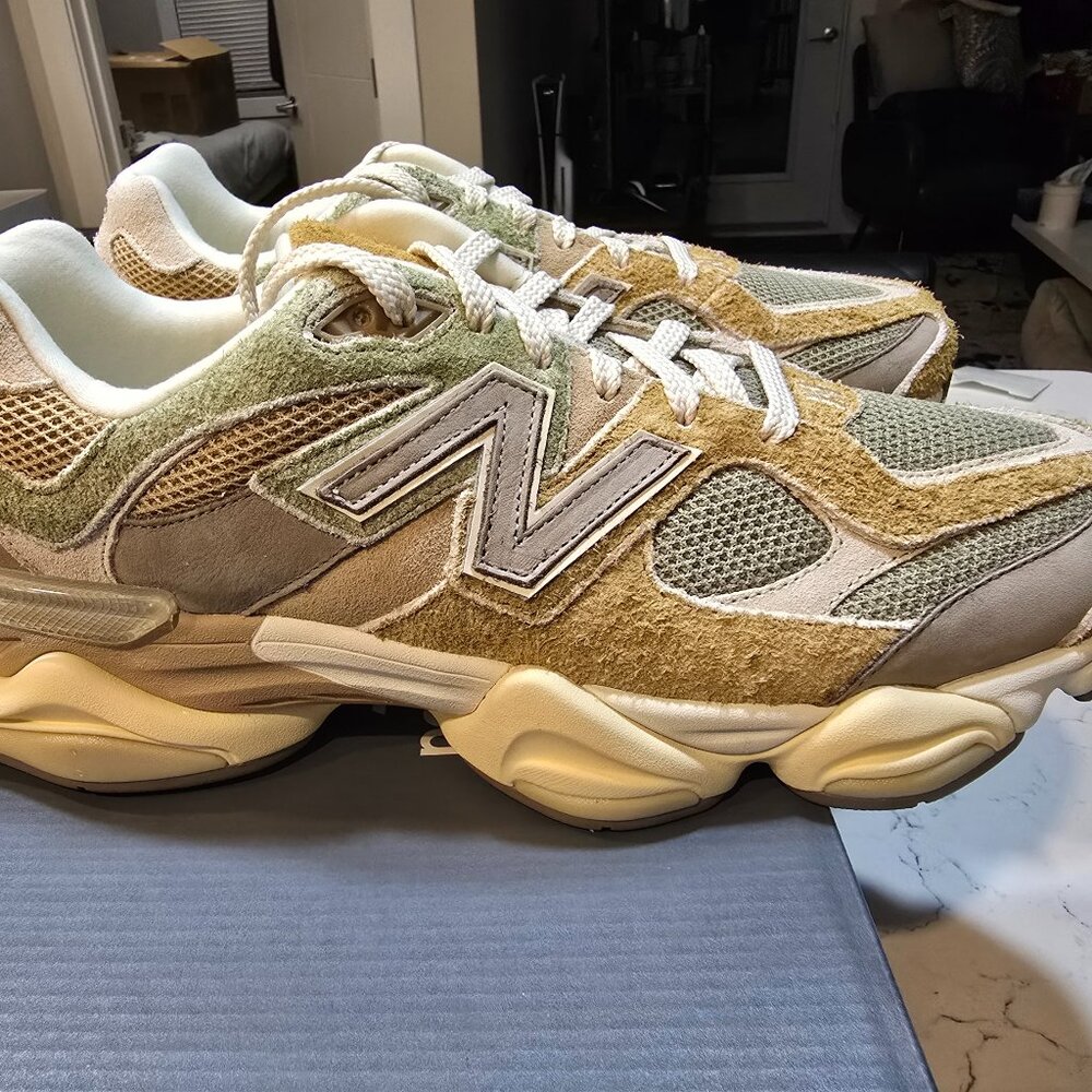 New Balance 9060 Olivine U9060NTC Great Plains Mens Size 12 Sneakers Lifestyle